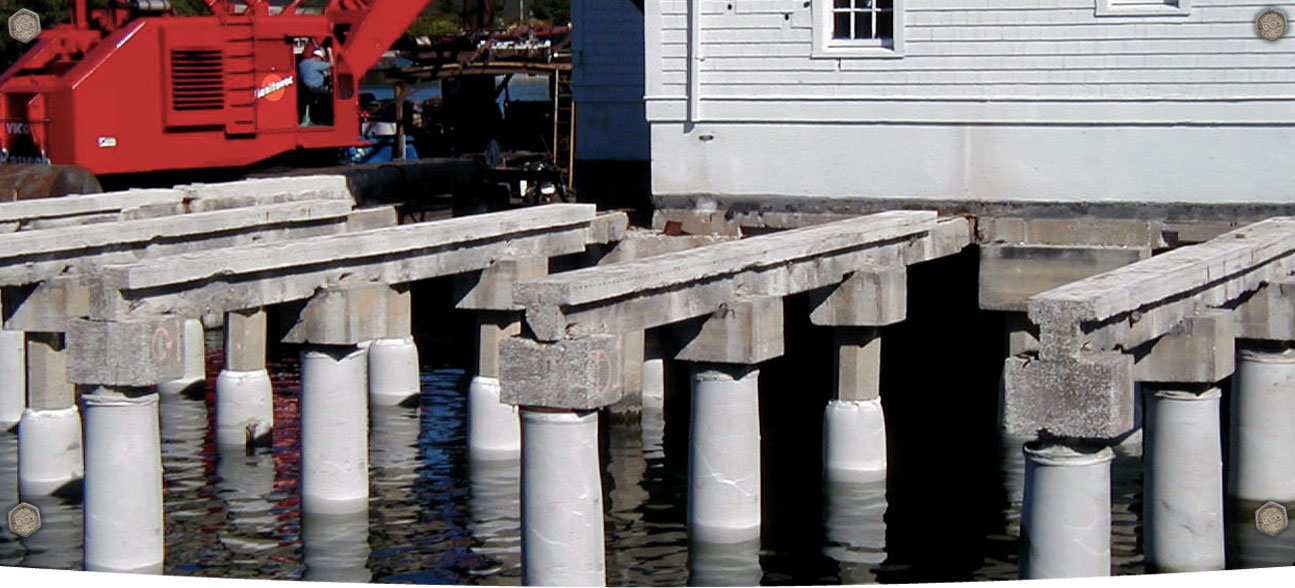 Concrete Pile Jackets Repairs by J.F. Brennan