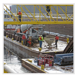 Brennan Marine Professionals at Work