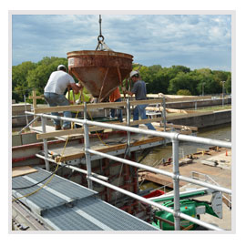 Water-Based Concrete Construction and Repair Services