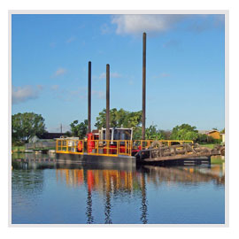 Environmental Dredging, Hydraulic Dredging, Surgical Dredging, Environmental Remediation