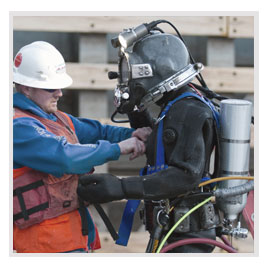 diving, marine construction, underwater construction, underwater inspection