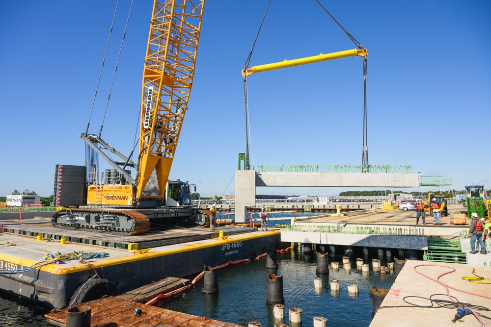 2023 QDC Pier 1 - c) Precast Install-245