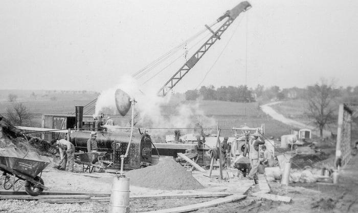 Brennan working in 1920