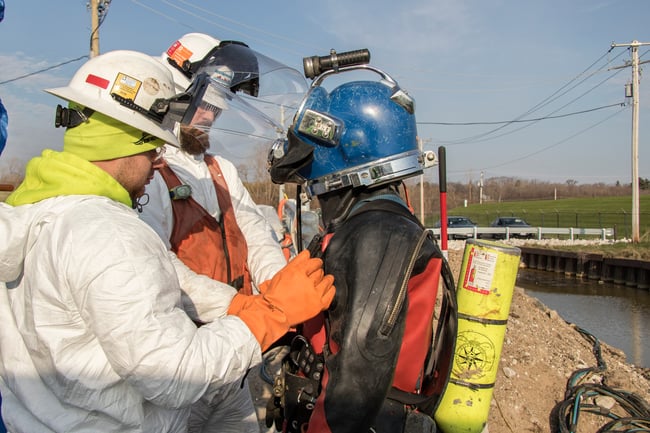 Brennan diver assisted micro dredging