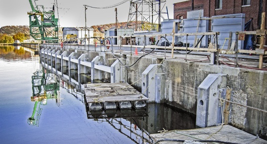 dam construction, dam repairs, precast concrete repairs, fish protection, hydroelectric dams, dam contractors