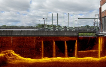 underwater acoustic imaging, sector scans, underwater dam imaging, underwater sonar imaging, acoustic imaging, 360 degree acoustic imaging