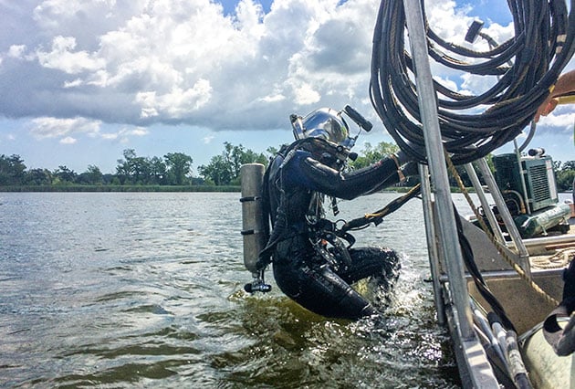 dive inspections, dam inspections, FERC Part 12 Inspections, underwater inspections, dive contractor, commercial diving, dam diving