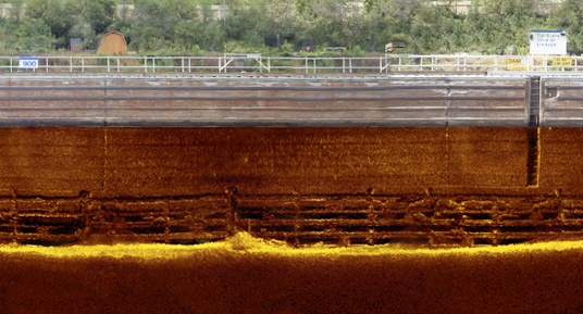 acoustic imaging, sector scan, 360 degree acoustic imaging, underwater imaging, dam inspections, underwater inspections, FERC Part 12 Inspections