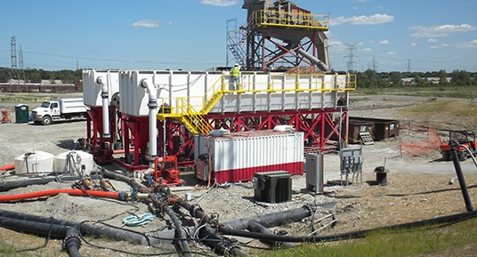 Separation and Dewatering, material separation, sand separation, debris separation, environmental dredging, material segregation, remedial dredging, dewatering, water treatment, dredge dewatering, hydraulic dredging, mechanical dredging, environmental remediation, material thickening systems, geotextile dewatering, dredge slurry dewatering
