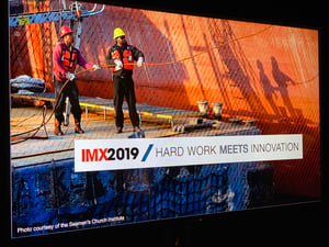 A presentation at IMX 2019 focused on Innovation in Inland Marine