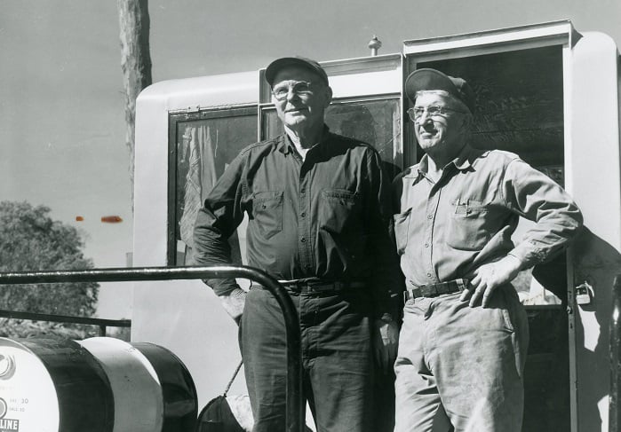 1955-1956 Wennishiek Slough Project_Gene and Jim Brennan