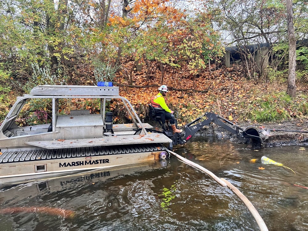 MM2 with backhoe-Cuyahoga