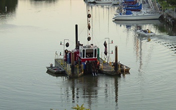dredging, hydraulic dredging, navigational dredging, river dredging, harbor deepening