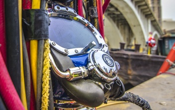 dive inspections, underwater inspections, commercial divers
