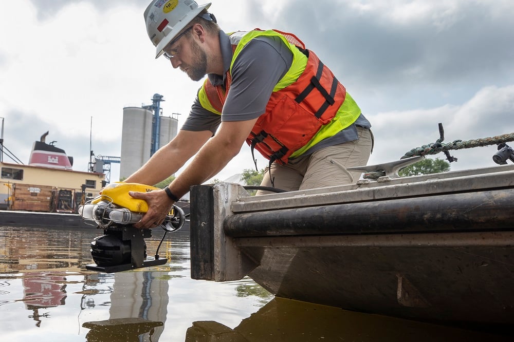 ROV deployment