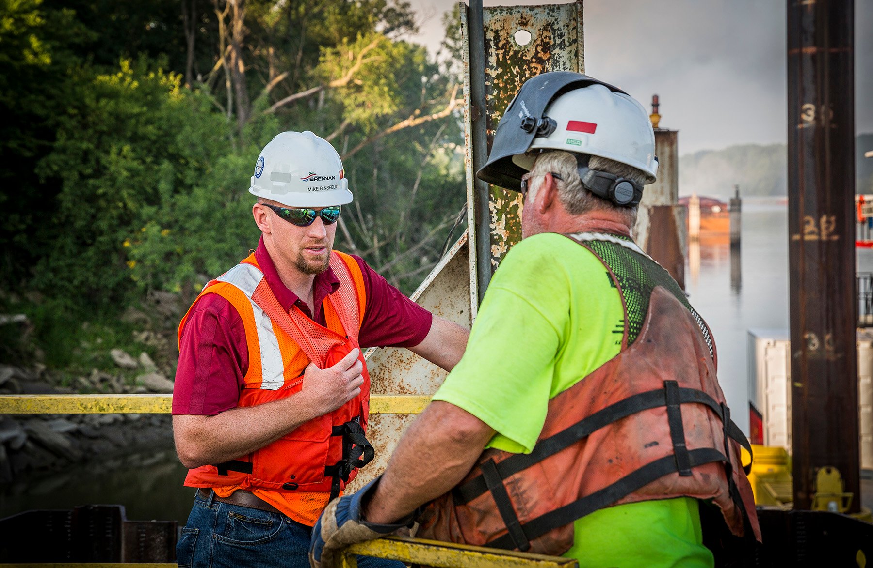 2016 ADM Barge Terminal Rehab, Havana, IL_MIke Binsfeld, Gary Dondlinger