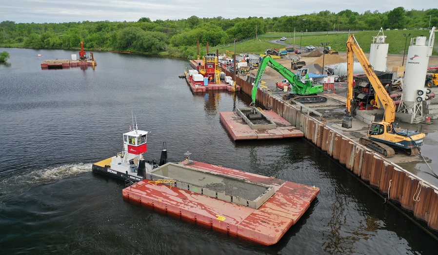 Sediment Processing Operations (C) 2020 J.F. Brennan Company