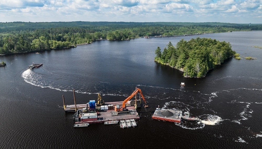 J.F. Brennan Company at Thomson Reservoir