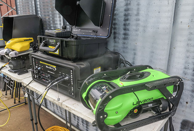 underwater inspections, ROV inspections, remotely operated vehicle inspections, dam inspections, pipeline inspections