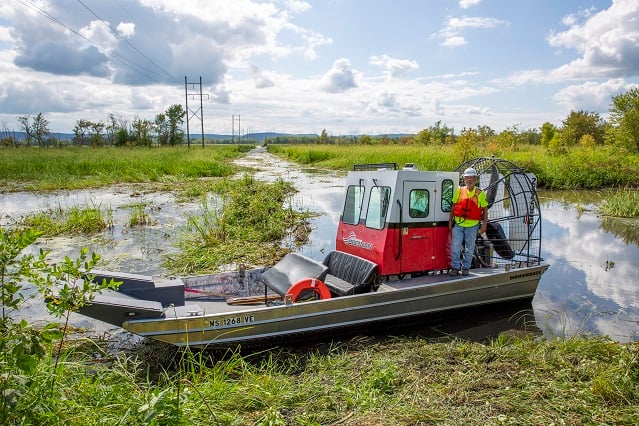 Nelson Wisconsin Xcel Project 2019_Dick Wateman Airboat