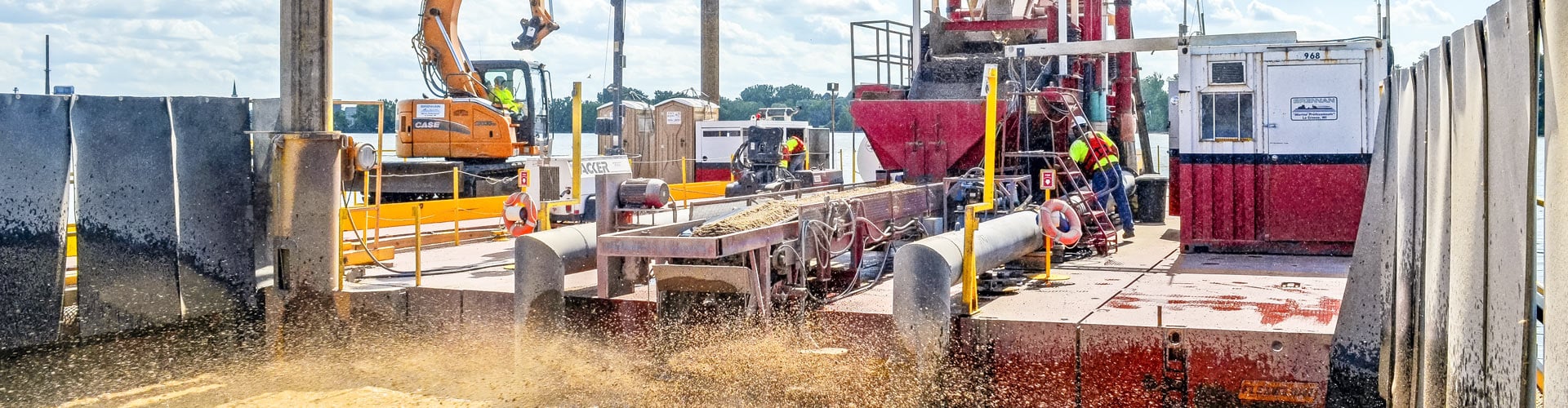 Environmental Dredging, Mechanical Dredging, Environmental Remediation, Environmental Cleanup, Weltand Remediation, Environmental Restoration, Wetland Restoration, Wetland Rehabilitation