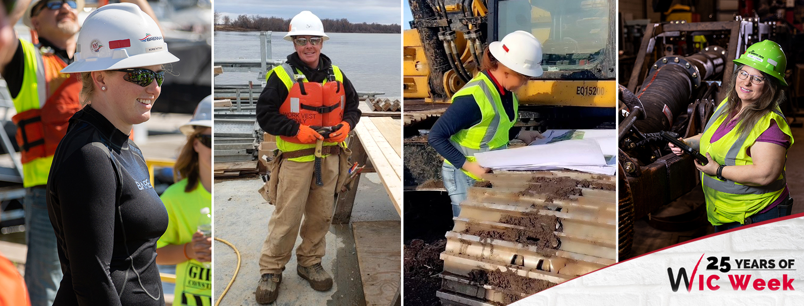 Image of Brennan women in construction