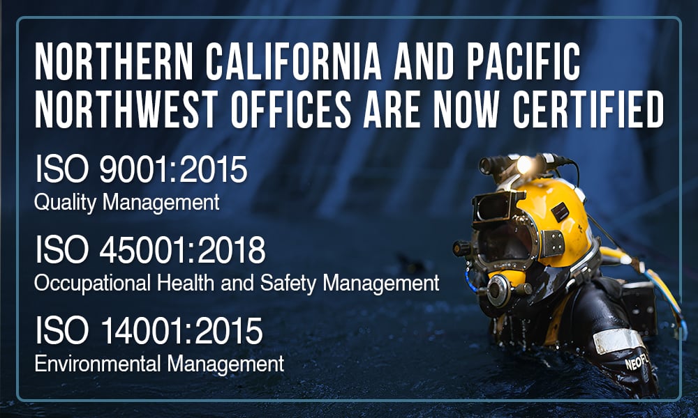 List of Brennan Certifications to ISO Standards